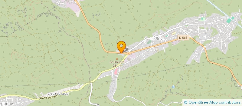 localisation de l'entreprise ARROSAGE BALAYAGE INDUSTRIEL  LE ROVE