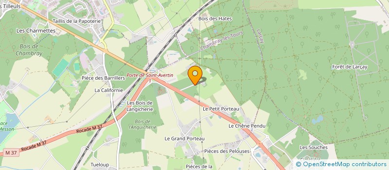 localisation de l'entreprise ARROSAGES DES ESPACES VERTS à CHAMBRAY-LES-TOURS