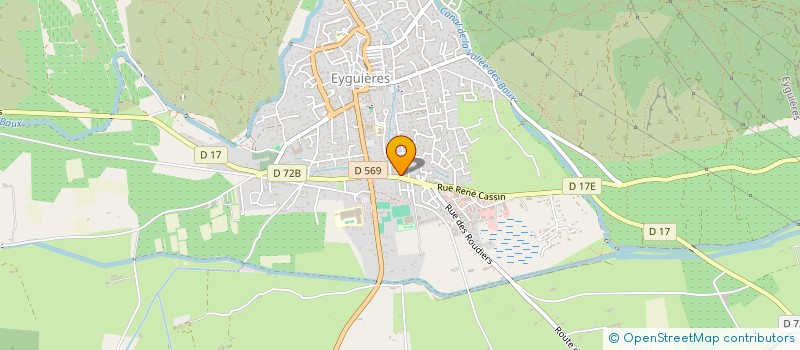 localisation de l'entreprise ARROSAGES ET ESPACES VERTS SUD FRANCE  EYGUIERES