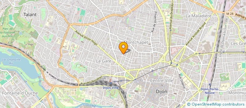 localisation de l'entreprise ARROUAS GILLES ET ALINE  DIJON