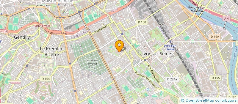 localisation de l'entreprise ARROUASSE FILS à IVRY-SUR-SEINE