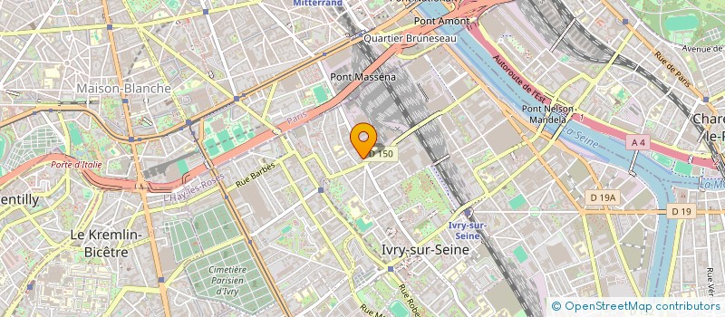 localisation de l'entreprise ARROUDJ ET BOUSSAIDI à IVRY-SUR-SEINE