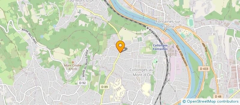 localisation de l'entreprise ARROW  COLLONGES-AU-MONT-D'OR