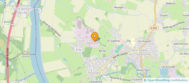 localisation de l'entreprise ARROW à FREJUS