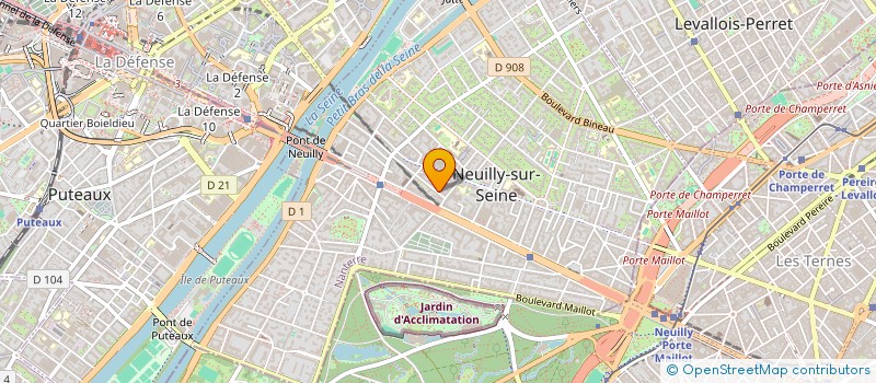 localisation de l'entreprise ARROW à LEVALLOIS-PERRET