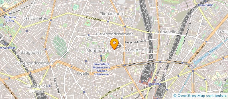localisation de l'entreprise ARROW COURSES à PARIS