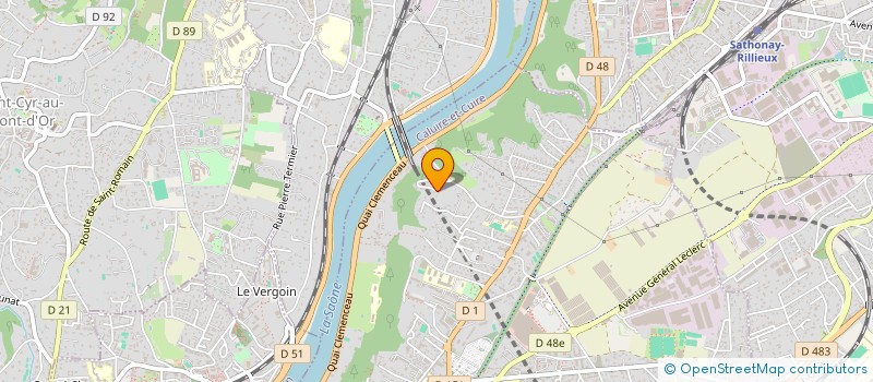 localisation de l'entreprise ARROW IMMOBILIER  CALUIRE-ET-CUIRE