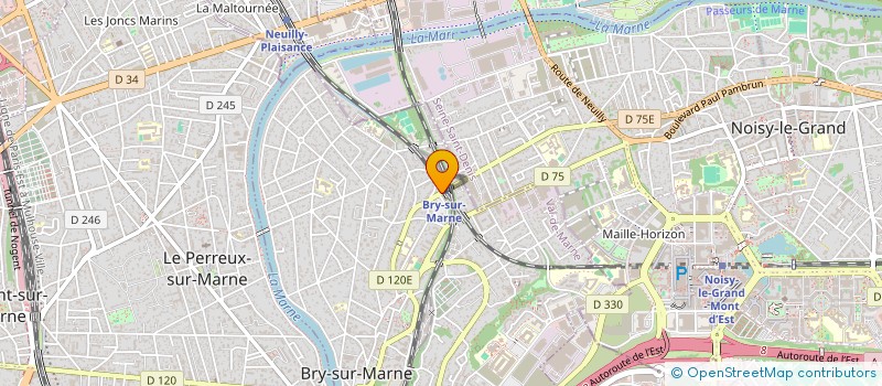 localisation de l'entreprise ARROW RENOVATION ASCENSEURS à BRY SUR MARNE