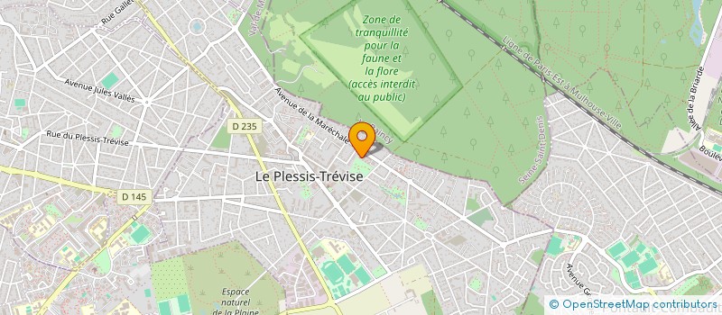 localisation de l'entreprise ARROW TRANSPORT  LE PLESSIS-TREVISE