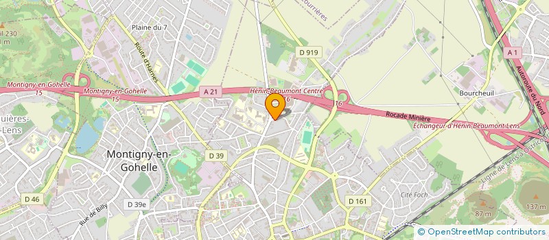 localisation de l'entreprise ARROWTECH  HENIN-BEAUMONT