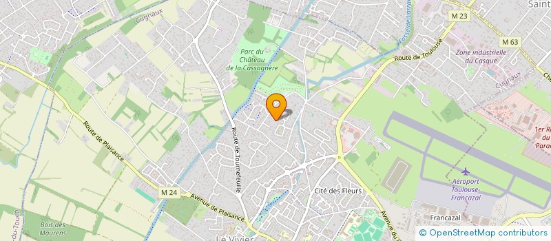 localisation de l'entreprise ARROX  CUGNAUX