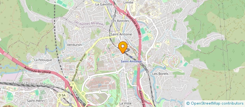 localisation de l'entreprise ARROYA I à MARSEILLE
