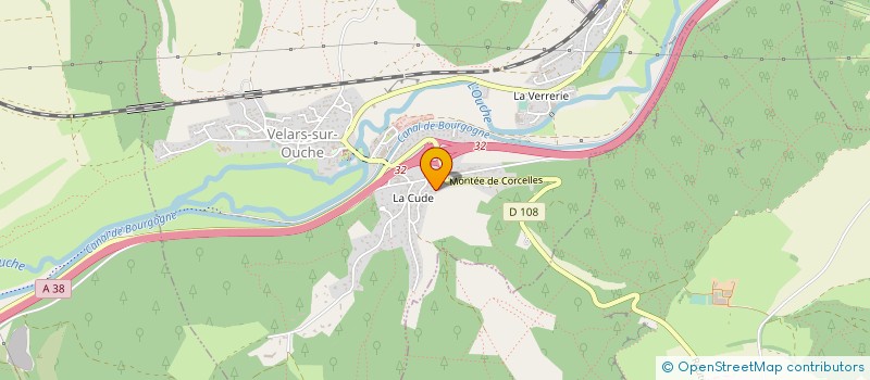 localisation de l'entreprise ARROYOTTE  VELARS-SUR-OUCHE