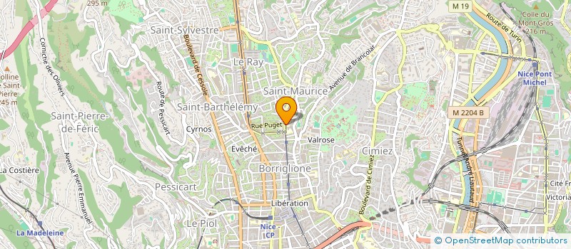 localisation de l'entreprise ARS à NICE