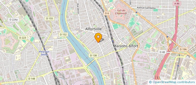 localisation de l'entreprise ARS à ALFORTVILLE