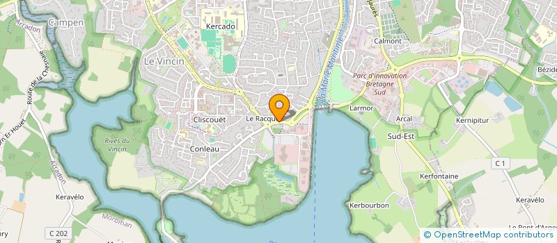 localisation de l'entreprise ARS à VANNES