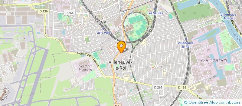 localisation de l'entreprise ARS  MONTGERON