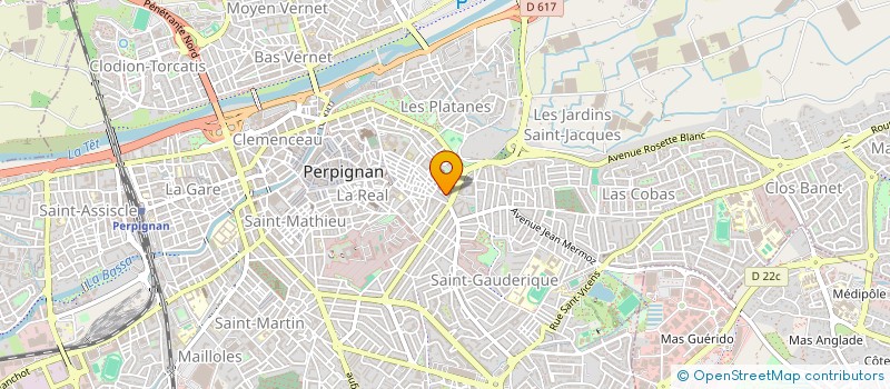 localisation de l'entreprise ARS  PERPIGNAN