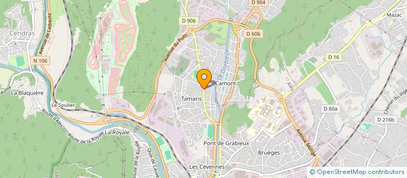 localisation de l'entreprise ARS à ALES