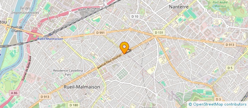 localisation de l'entreprise ARS AGENDIS  RUEIL-MALMAISON