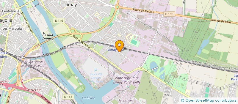 localisation de l'entreprise ARS BATIMENTS  LIMAY