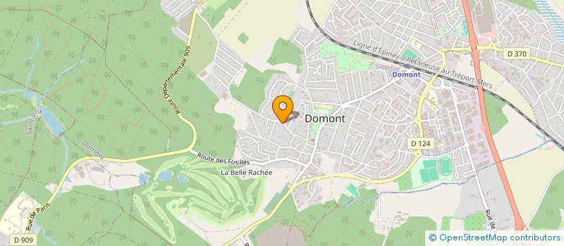localisation de l'entreprise ARS CABLING SYSTEMS à DOMONT