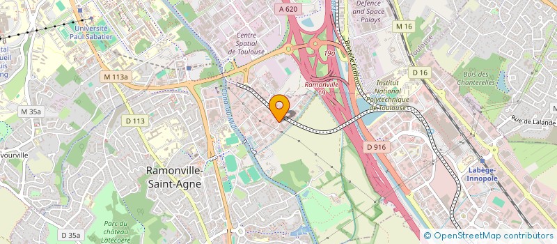localisation de l'entreprise ARS DATA à RAMONVILLE-SAINT-AGNE