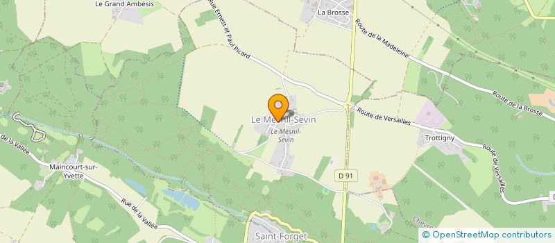 localisation de l'entreprise ARS DRIVE  SAINT-FORGET