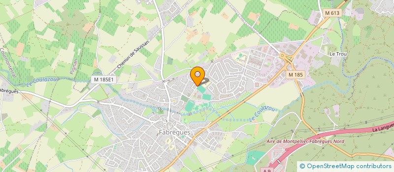 localisation de l'entreprise ARS ENTIS à FABREGUES