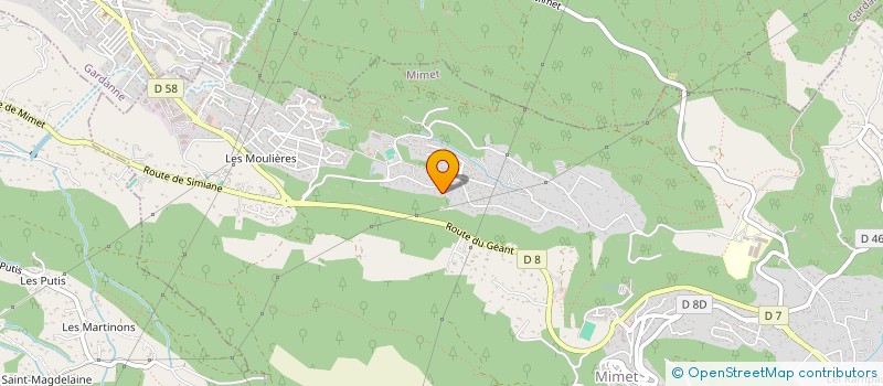 localisation de l'entreprise ARS HOLDING  MIMET