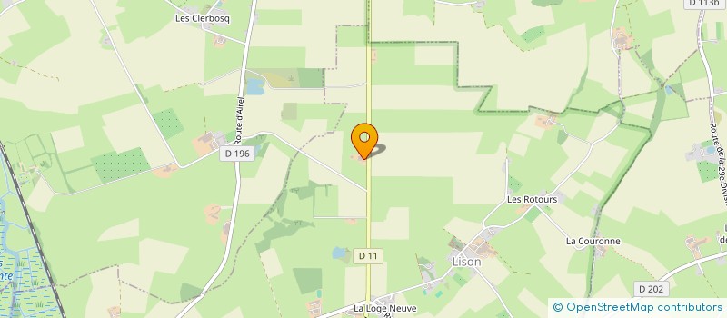 localisation de l'entreprise ARS LONGA  LE MOLAY LITTRY