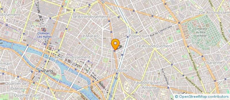 localisation de l'entreprise ARS MOBI à PARIS