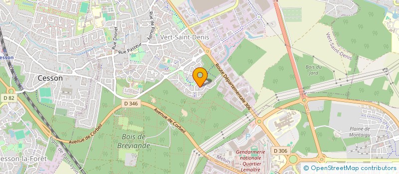 localisation de l'entreprise ARS MORIENDI  VERT-SAINT-DENIS