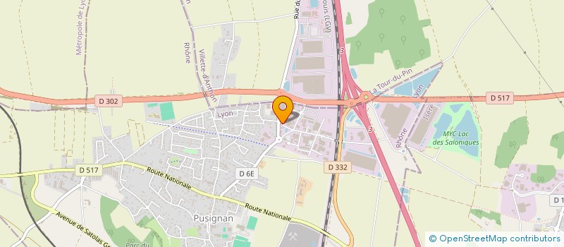 localisation de l'entreprise ARS PRESTIGE AUTO  PUSIGNAN