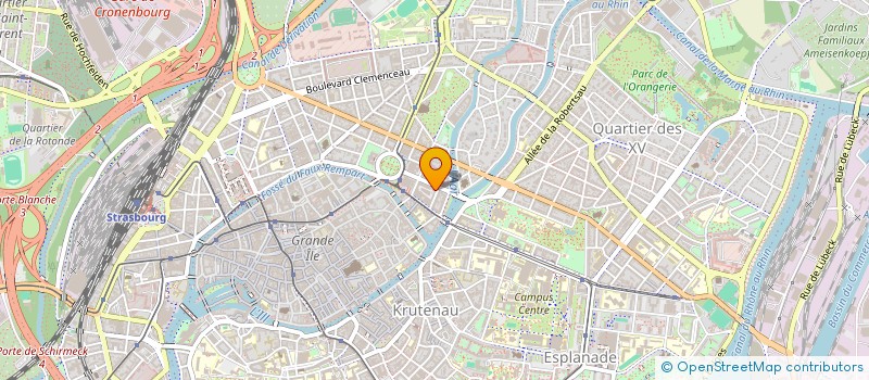 localisation de l'entreprise ARS RE CONSULTING  STRASBOURG