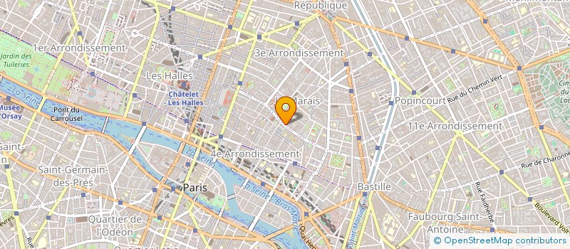 localisation de l'entreprise ARS REI FRANCE  PARIS