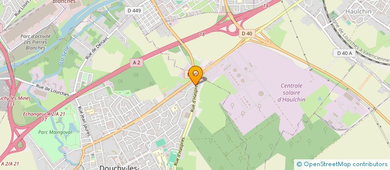 localisation de l'entreprise ARS VETERINARIA à DOUCHY-LES-MINES
