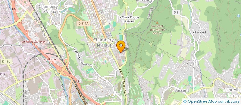 localisation de l'entreprise ARSA TECHNOLOGIES à CHAMBERY