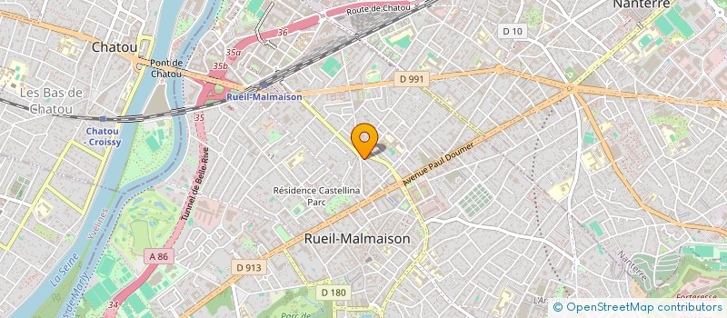 localisation de l'entreprise ARSABA à RUEIL-MALMAISON