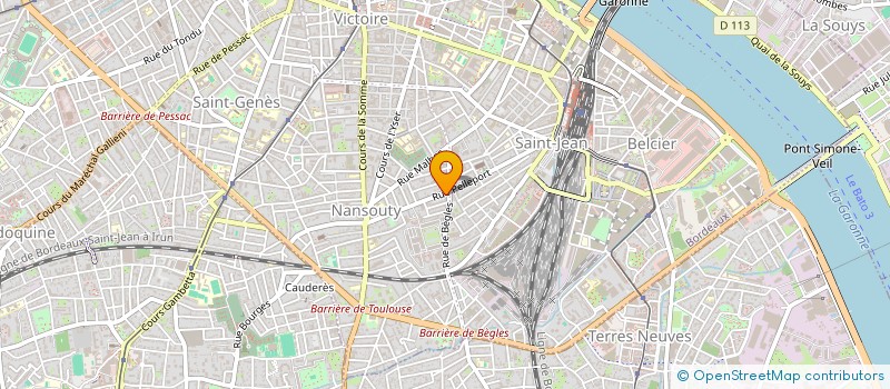 localisation de l'entreprise ARSAMA  BORDEAUX