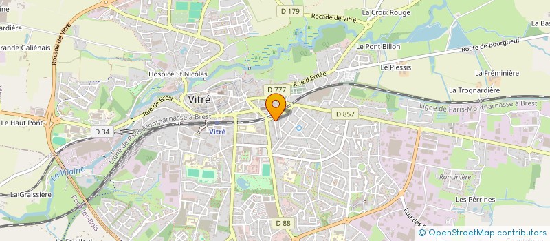 localisation de l'entreprise ARSATHELOA  ERBREE