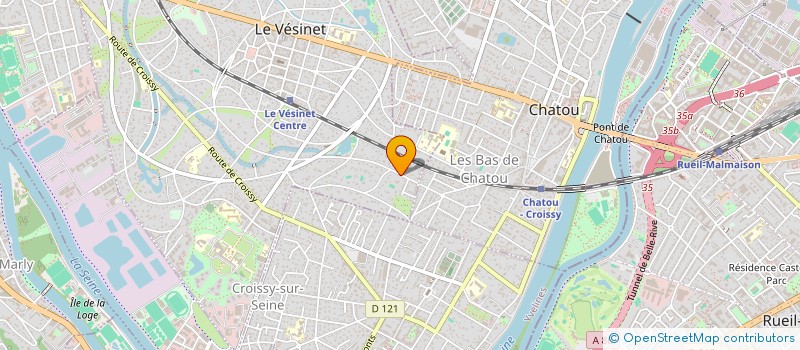 localisation de l'entreprise ARSATI  LE VESINET