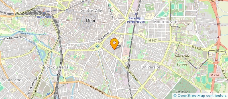 localisation de l'entreprise ARSAVAL à DIJON