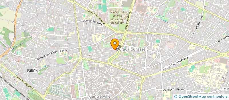 localisation de l'entreprise ARSDEMIA à PAU