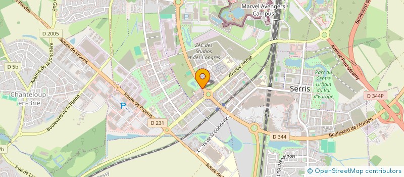 localisation de l'entreprise ARSECUACCESS  CHESSY