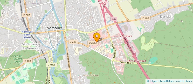 localisation de l'entreprise ARSEM  VILLEPINTE