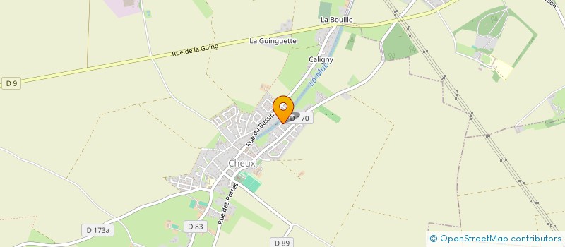localisation de l'entreprise ARSEN'RENOV à THUE ET MUE