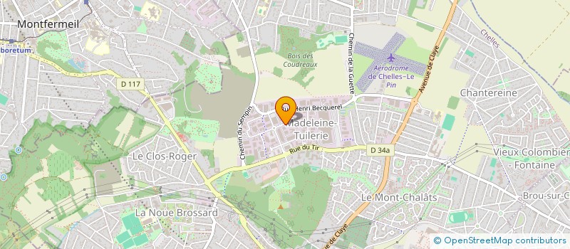 localisation de l'entreprise ARSENAL-AIRSOFT  CHELLES