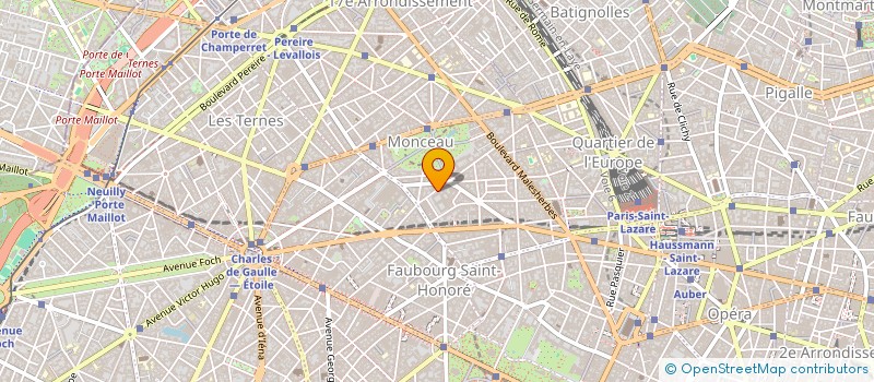 localisation de l'entreprise ARSENE  PARIS