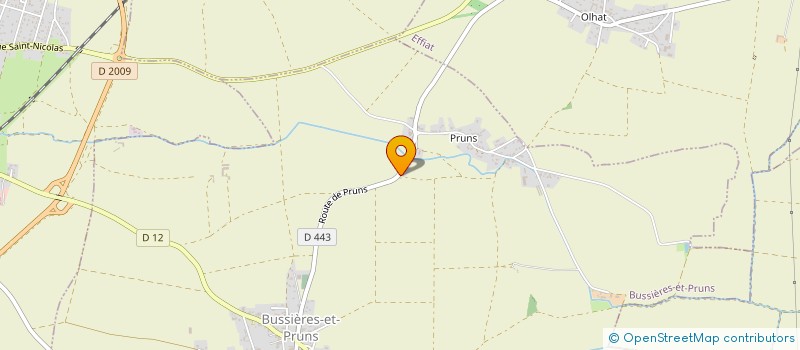 localisation de l'entreprise ARSENE & LILLY  RIOM